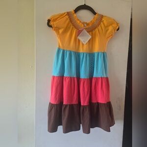 Hanna Anderson Colorfull summer flowy dress